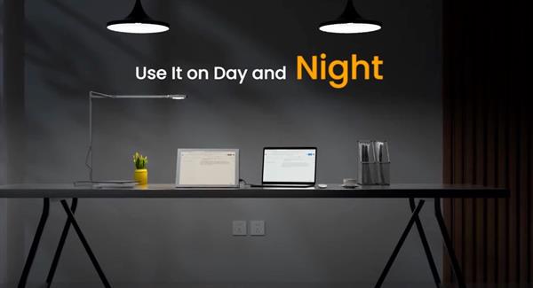 eBookReader Onyx BOOX Mira eink monitor dag og nat